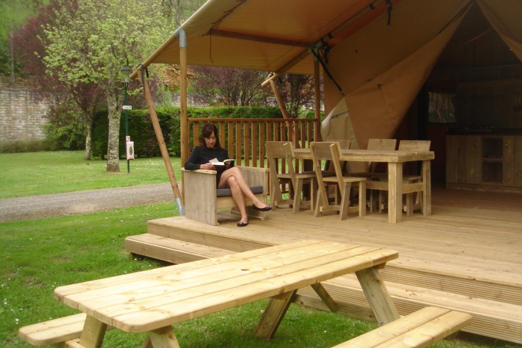 Camping De La Bonnette Caylus ห้อง รูปภาพ